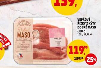 Penny Market Vepřové řízky z kýty nabídka