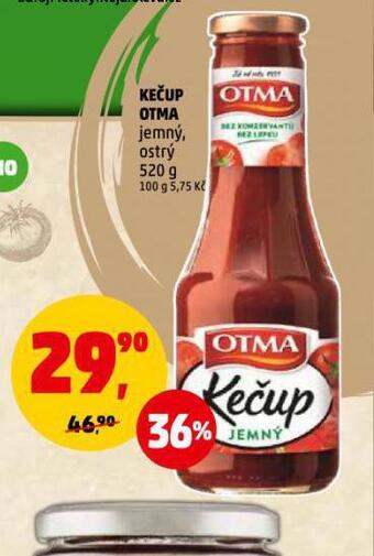 Penny Market Kečup otma nabídka