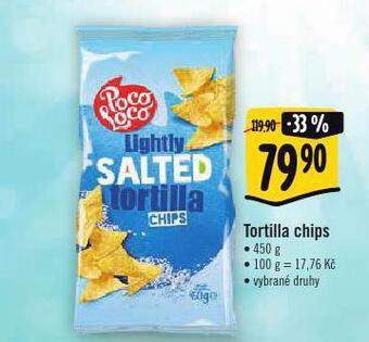 Albert Tortilla chips nabídka