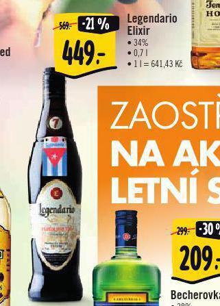 Albert Legendario elixir nabídka