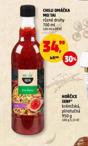 Penny Market Chilli omáčka mei tai nabídka
