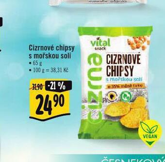 Albert Cizrnové chipsy nabídka