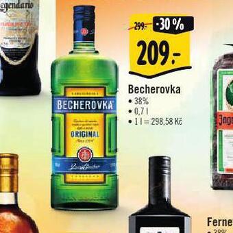 Albert Becherovka nabídka