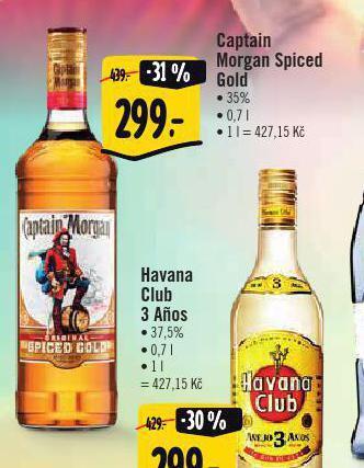 Albert Captain morgan nabídka