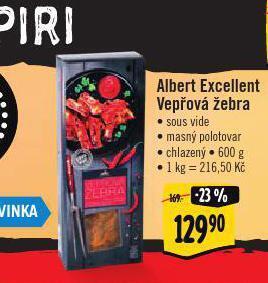 Albert Vepřová žebra nabídka