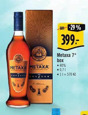 Albert Metaxa 7* nabídka