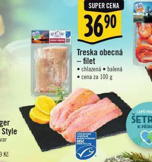 Albert Treska obecná filet nabídka