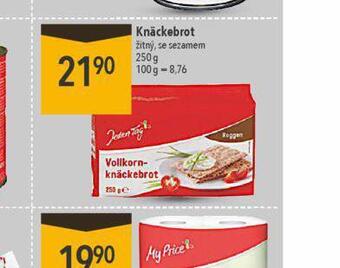 Globus Knäckebrot nabídka