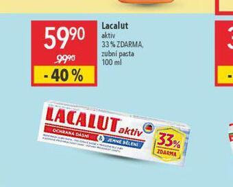 Globus Lacalut aktiv zubní pasta nabídka