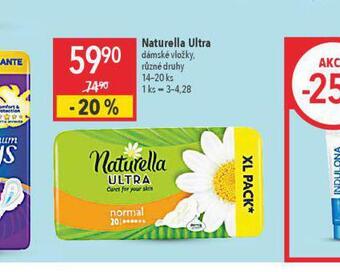 Globus Naturella ultra dámské vložky nabídka