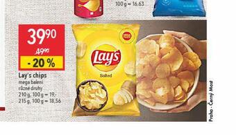 Globus Lay´s chips nabídka