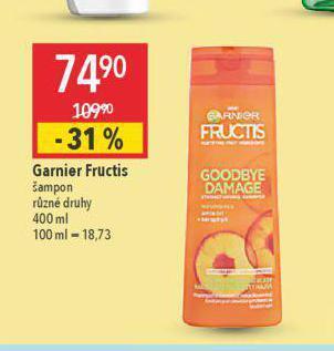 Globus Garnier fructis šampon nabídka