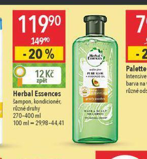 Globus Herbal essences šampon, kondicioner nabídka