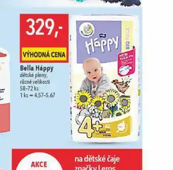 Globus Bella háppy dětské pleny nabídka