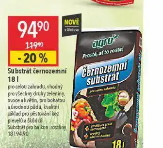 Globus Substrát černozemní nabídka