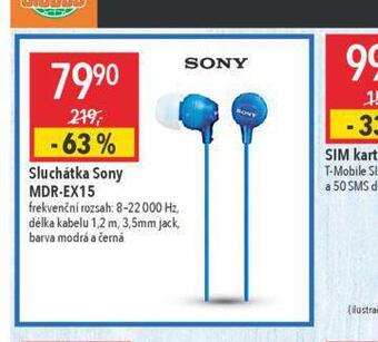 Globus Sluchátka sony nabídka