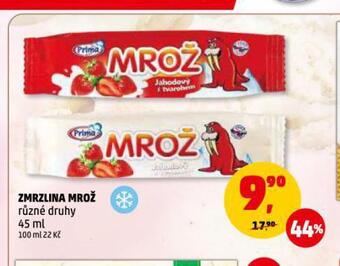 Penny Market Zmrzlina mrož nabídka