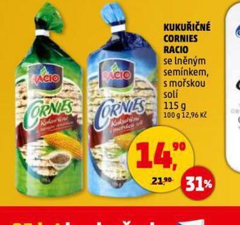 Penny Market Kukuřičné cornies racio nabídka