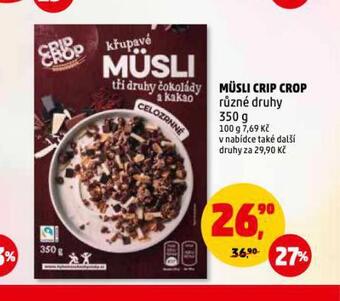 Penny Market Müsli crip crop nabídka