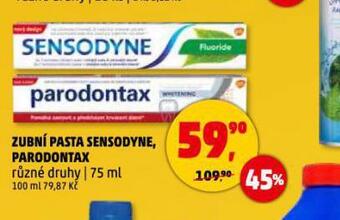 Sensodyne zubní pasta