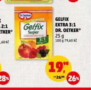 Dr. oetker gelfix extra 3:1