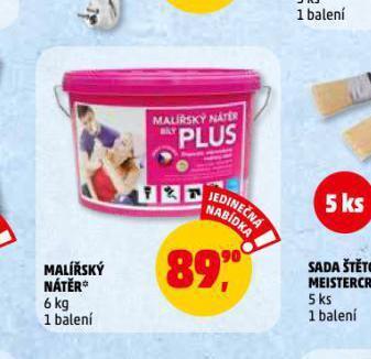 Penny Market Malířský nátěr nabídka