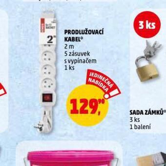 Penny Market Prodlužovací kabel nabídka