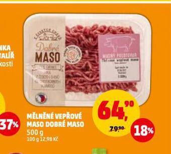 Penny Market Mělněné vepřové maso nabídka