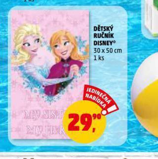 Penny Market Dětský ručník disney nabídka