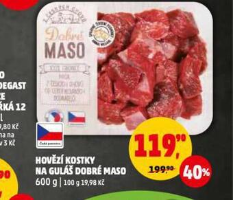 Penny Market Hovězí kostky na guláš nabídka