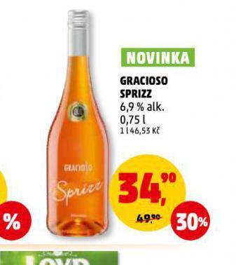 Penny Market Gracioso spritz nabídka