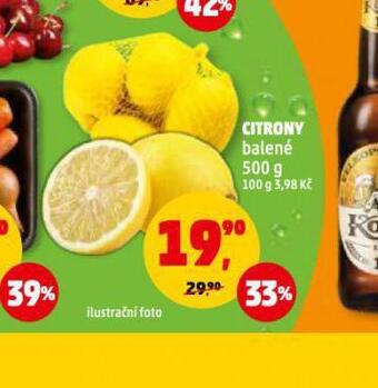 Penny Market Citrony nabídka