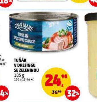 Penny Market Tuňák v dresingu se zeleninou nabídka