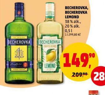 Becherovka, becherovka lemond