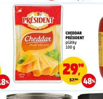 Penny Market Cheddar président nabídka