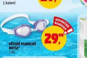 Penny Market Dětské plavecké brýle nabídka