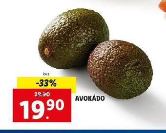 Lidl Avokádo nabídka