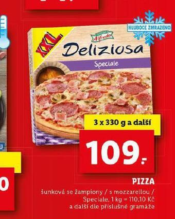 Lidl Pizza nabídka