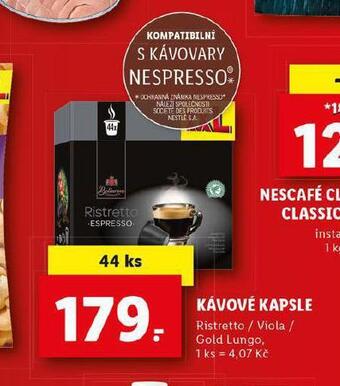 Lidl Kávové kapsle nabídka