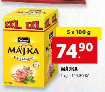 Lidl Májka nabídka
