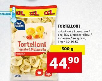 Lidl Tortelloni nabídka