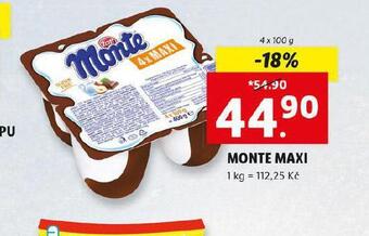 Lidl Monte maxi nabídka
