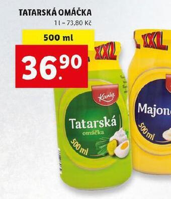 Lidl Tatarská omáčka nabídka