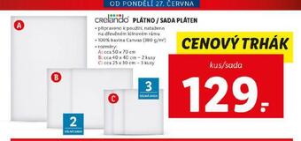 Lidl Plátno nabídka