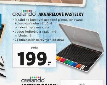 Akvarelové pastelky