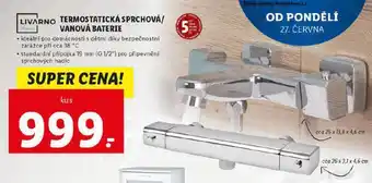 Lidl Sprchová baterie nabídka