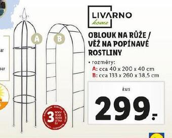 Lidl Oblouk na růže nabídka
