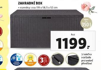 Lidl Zahradní box nabídka