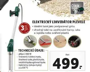 Lidl Elektrický likvidátor plevele nabídka