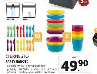Lidl Party nádobí nabídka